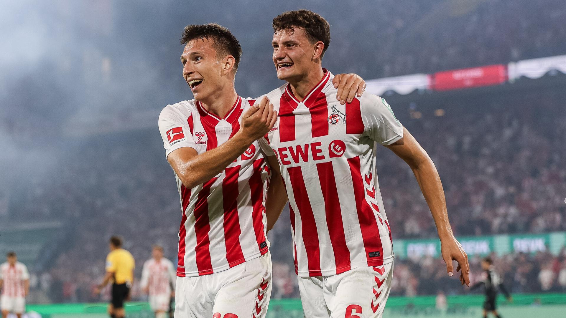 Jubel bei Kristoffer Lund und Eric Martel | ddp/Revierfoto