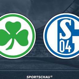 Logo SpVgg Greuther Fürth gegen FC Schalke 04