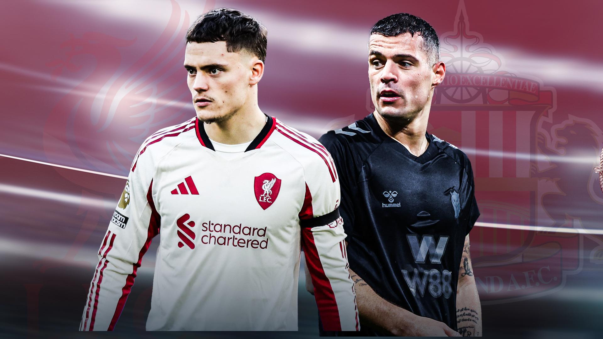 Image for Liverpool mit Florian Wirtz empfängt Sunderland mit Granit Xhaka