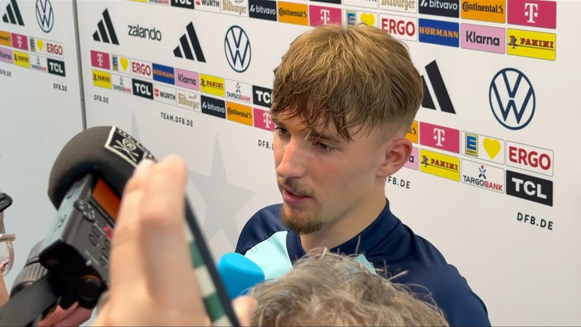 DFB-Jungstar Karl - "Ich lieb' alle Spieler hier"