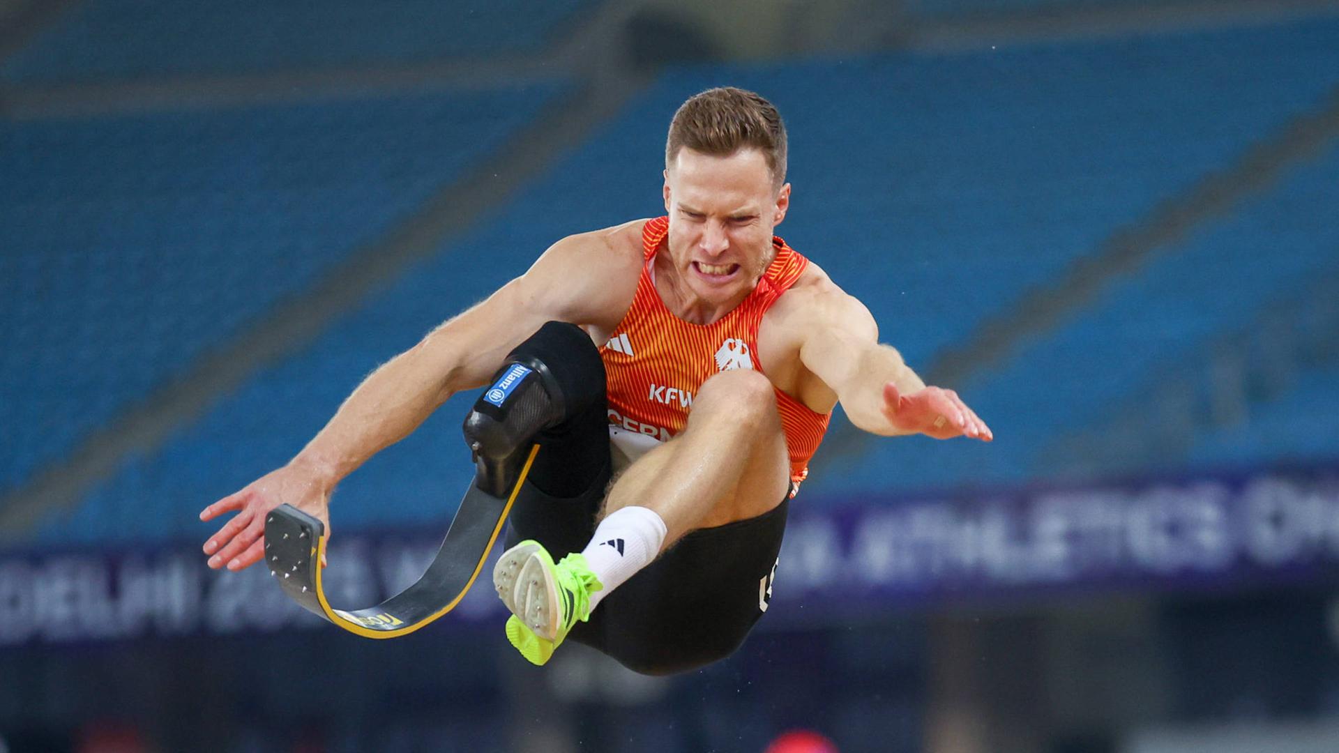 Para-Leichtathlet Markus Rehm in Aktion | IMAGO/Beautiful Sports