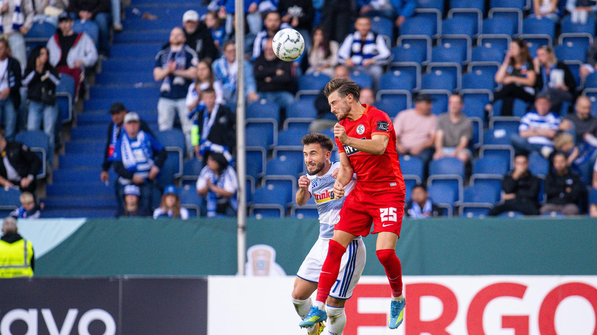 Elversberg triumphiert gegen mutige Duisburger