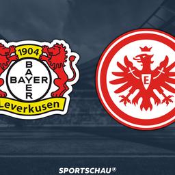 Logo Bayer Leverkusen gegen Eintracht Frankfurt