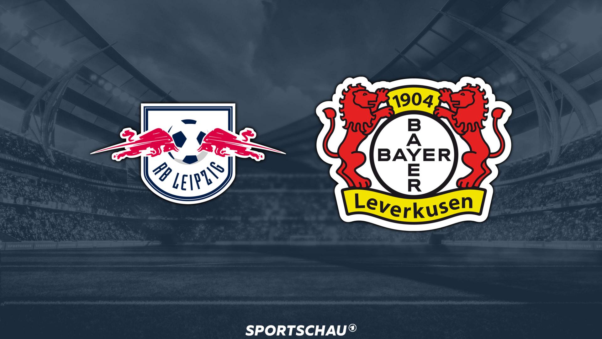 Logo RB Leipzig gegen Bayer Leverkusen | ARD
