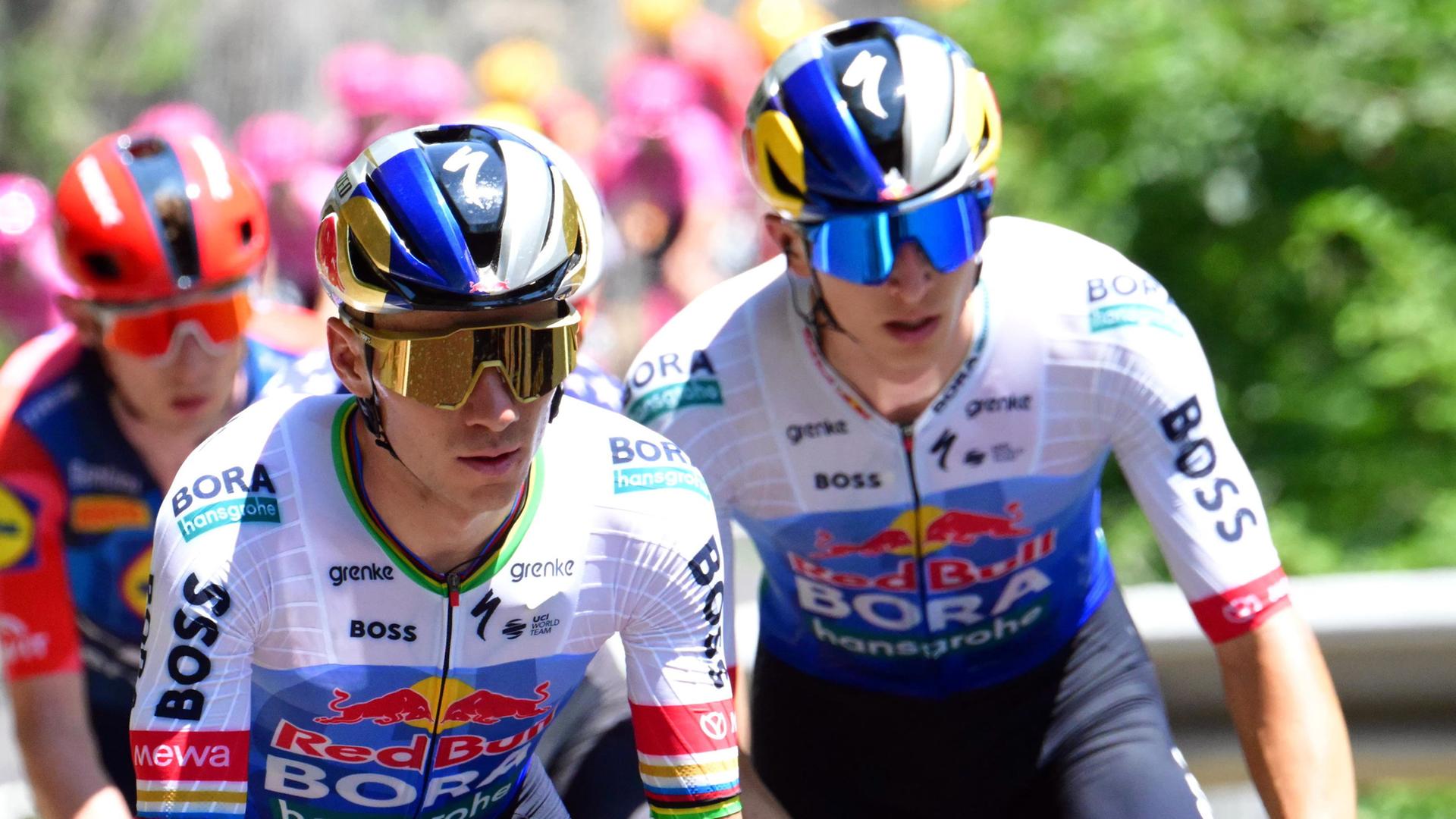 Streit bei Red Bull-Bora-hansgrohe: Evenepoel und Lipowitz – die Wut war gestern