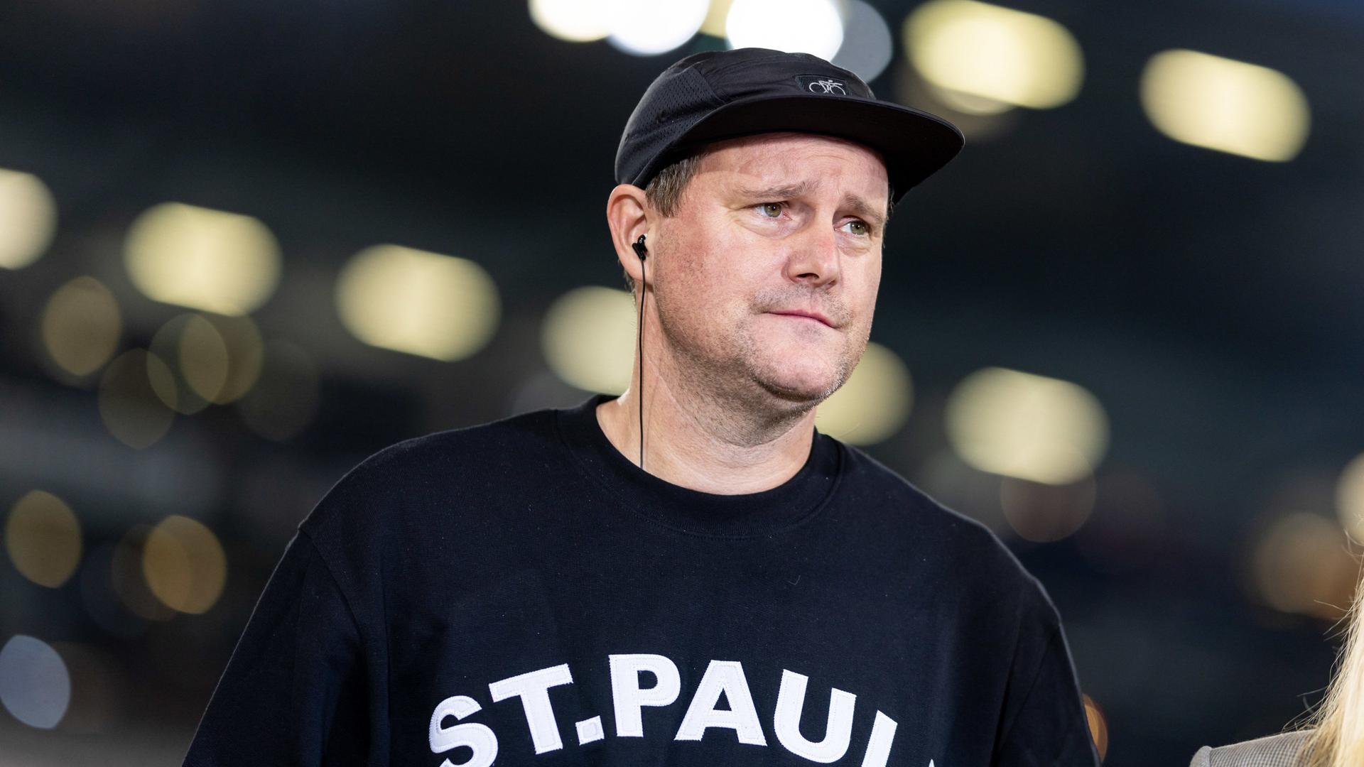 Oke Göttlich, Präsident des FC St. Pauli. | Philipp Szyza/dpa