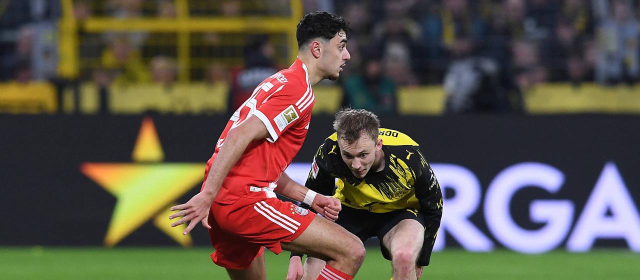 Aleksandar Pavlovic (l.) und Maximilian Beier (r.)