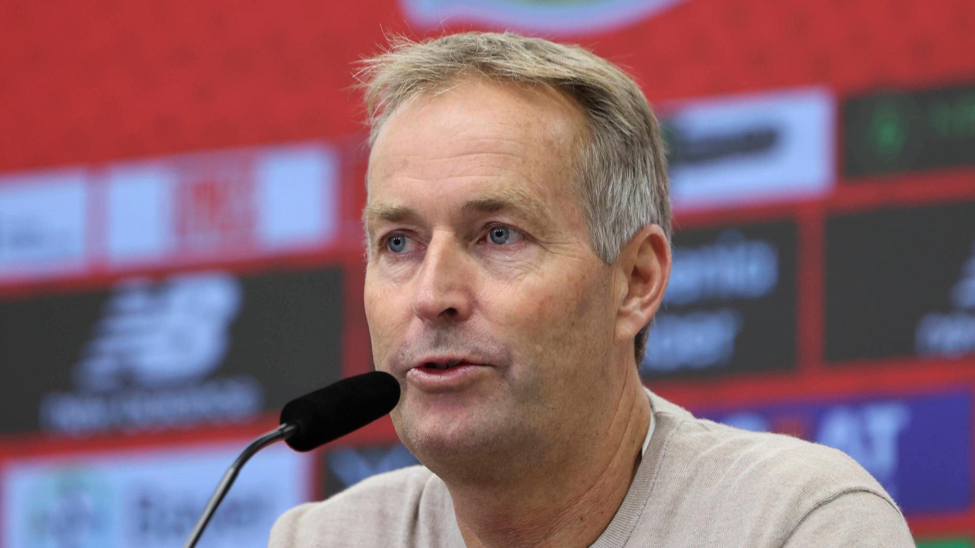 Bayer Leverkusens Trainer Kasper Hjulmand  | IMAGO/nordphoto GmbH / Meuter