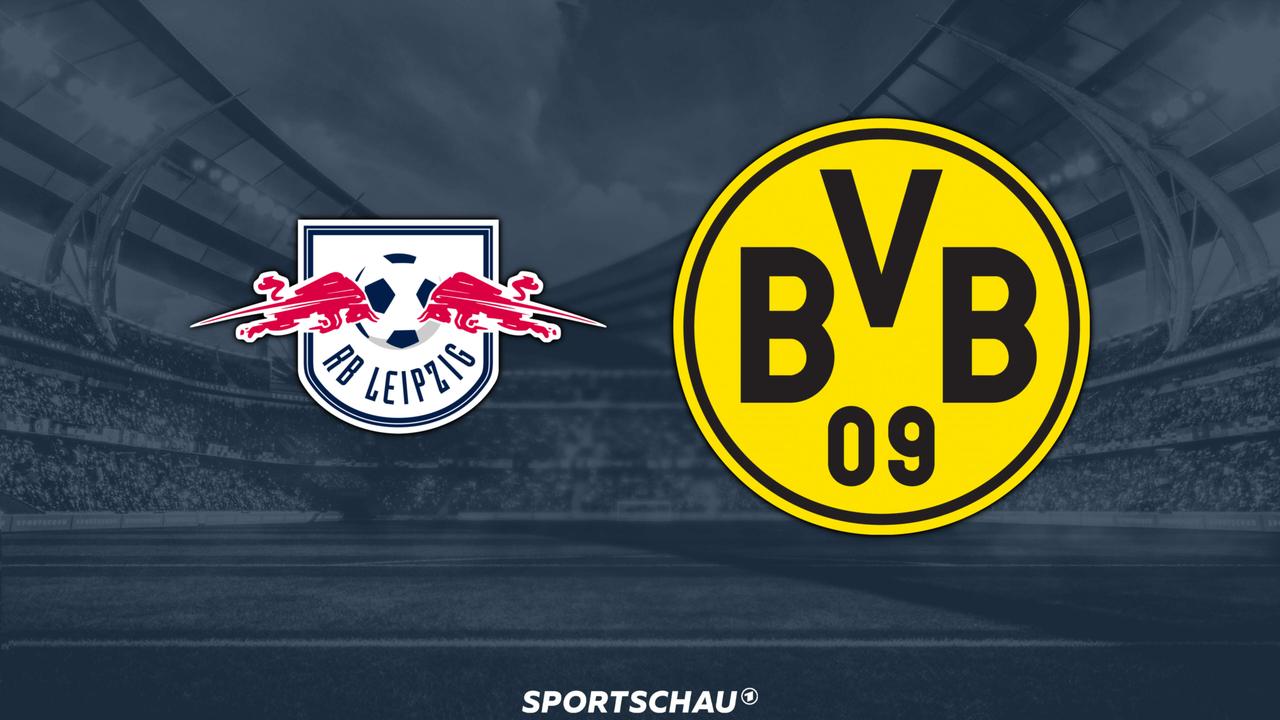 Logo RB Leipzig gegen Borussia Dortmund | ARD