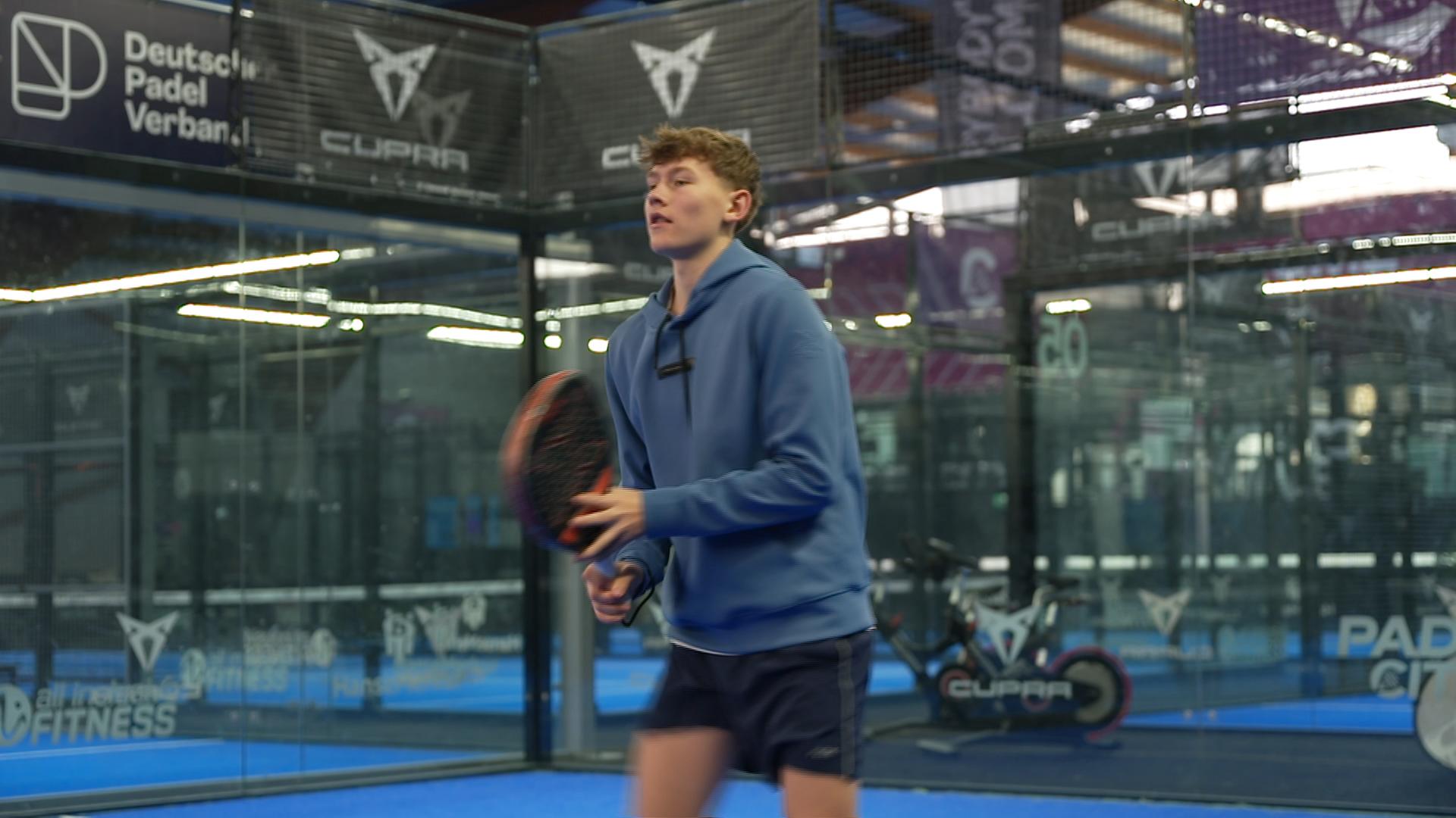 Padel-Spieler Trümpler - für seinen Traum zieht er nach Spanien