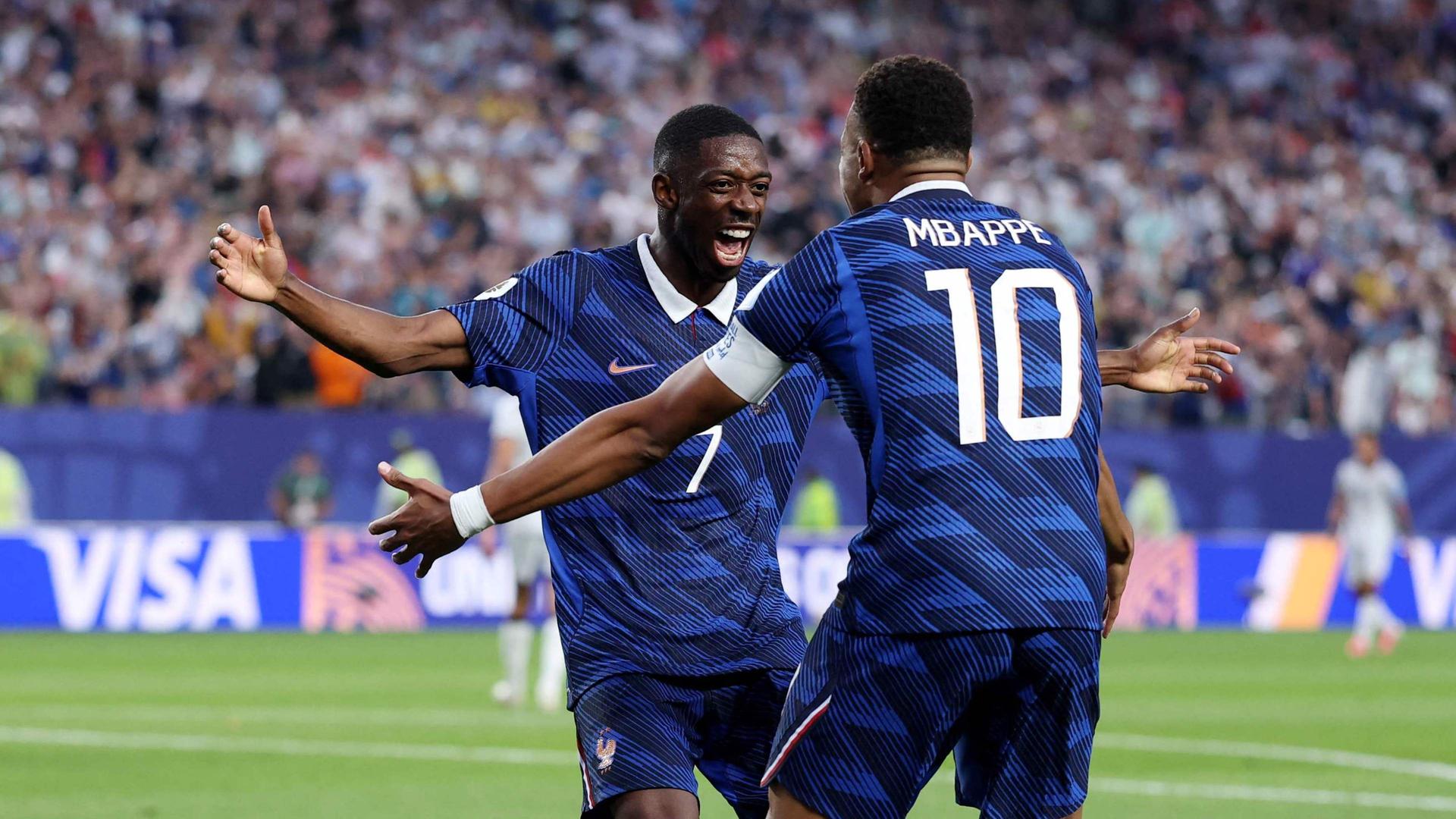 Mbappé trifft und trifft - Frankreich nur durch höhere Gewalt zu stoppen
