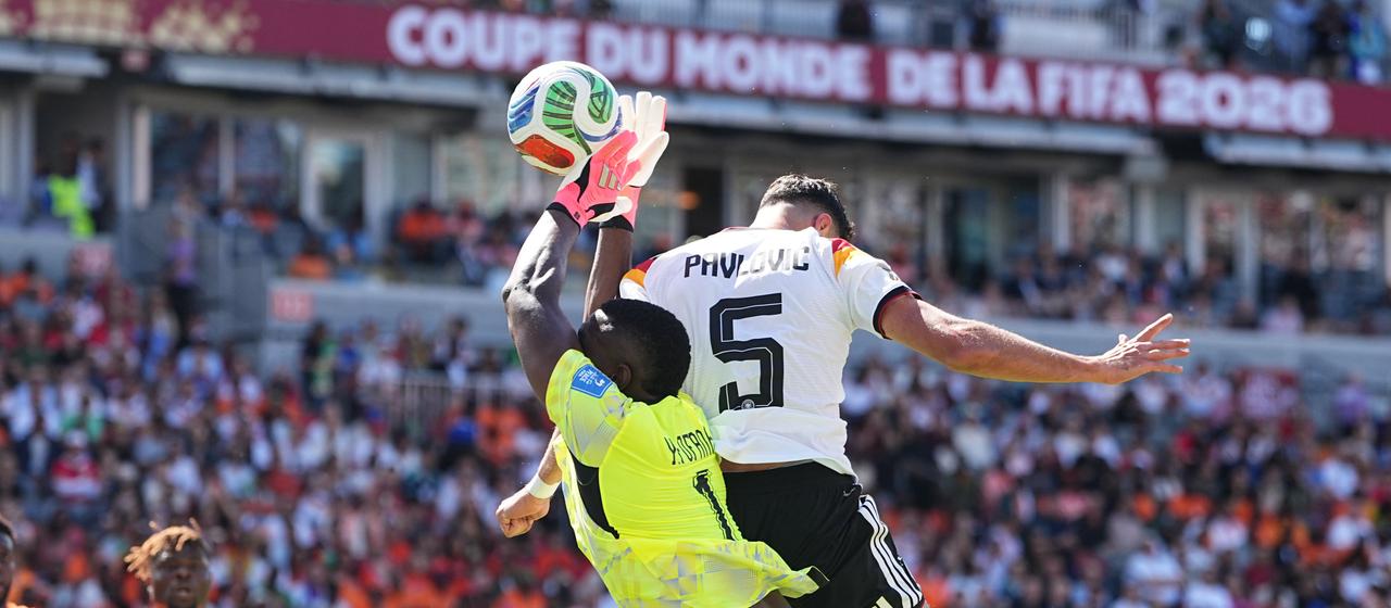 Beide aberkannten Tore des DFB-Teams in der ersten Halbzeit
