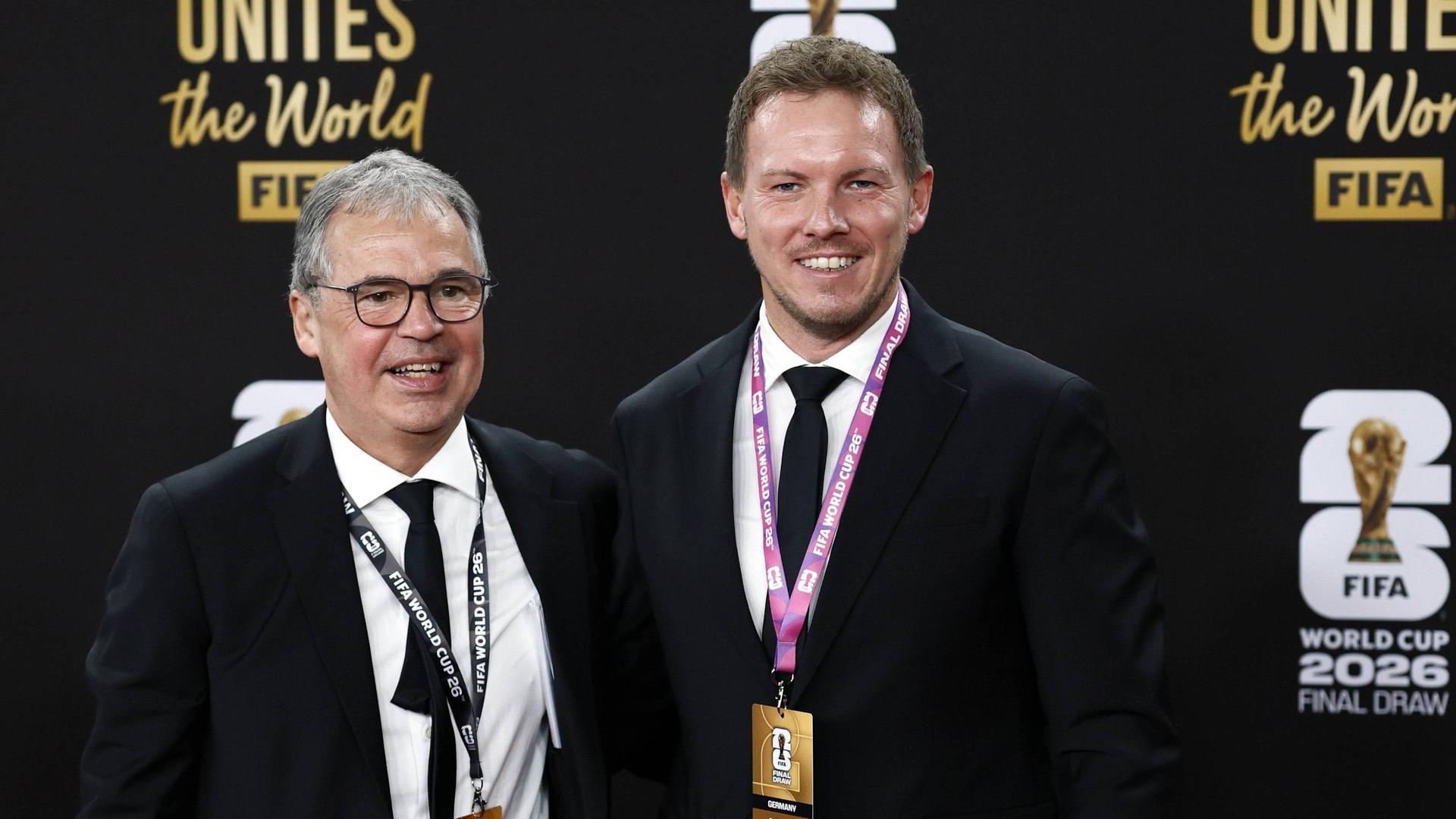 Andreas Rettig und Julian Nagelsmann | dpa