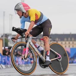 Der belgische Radrennfahrer Remco Evenepoel