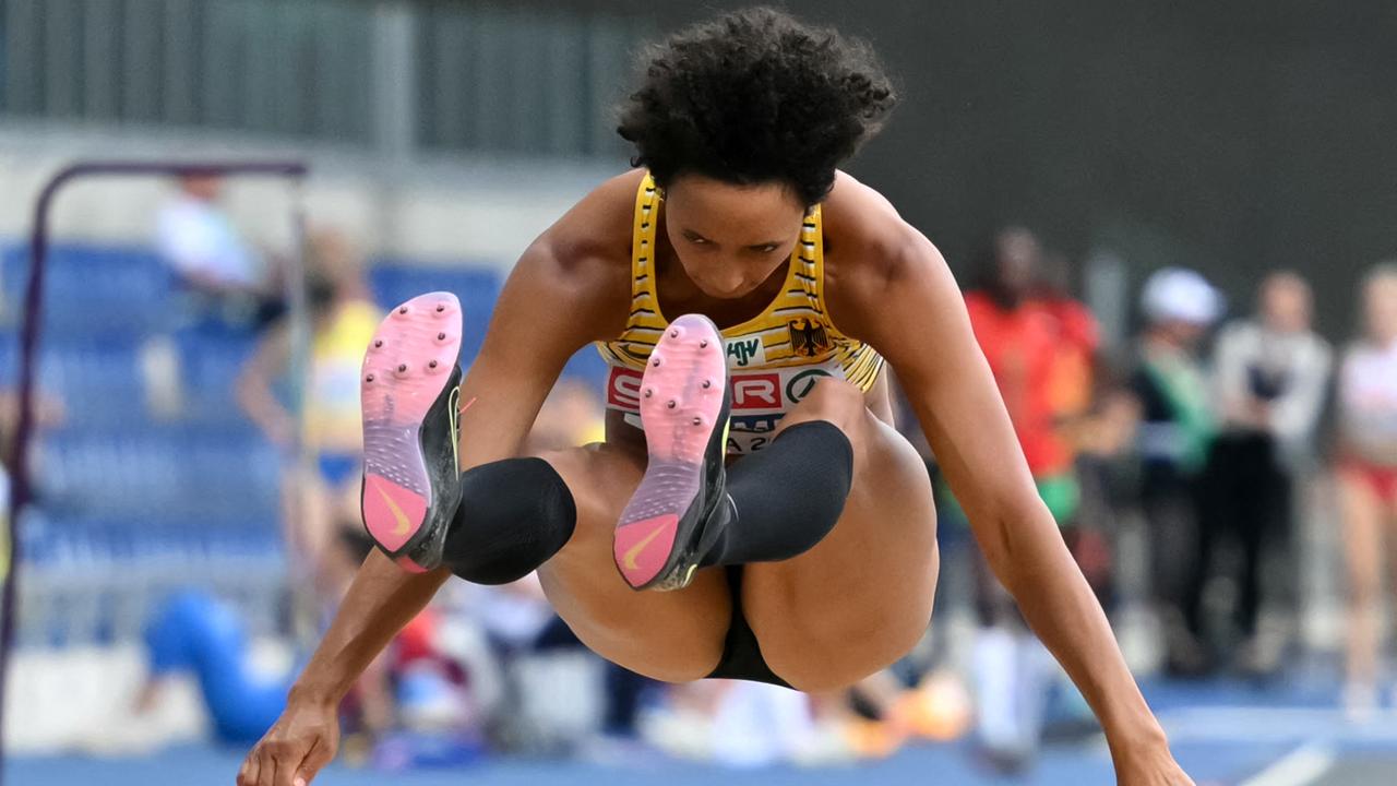 LeichtathletikEM 2024 Weitsprung der Frauen die