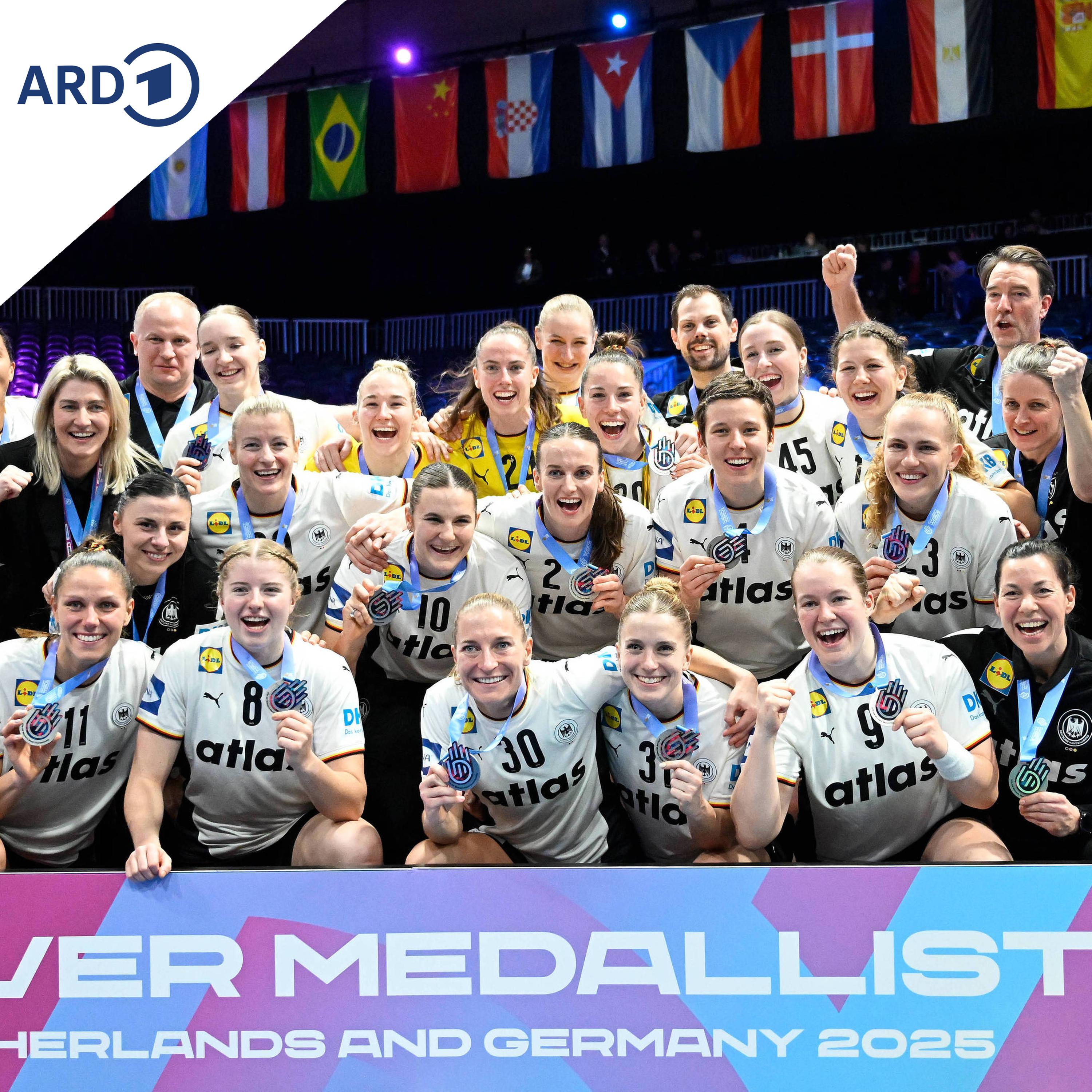 WM-Silber zum Abschluss für DHB-Auswahl WM-Silber zum Abschluss für DHB-Auswahl