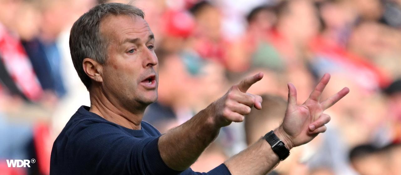 Mit drei Punkten gegen Paris Saint Germain könnte Bayer-Trainer Kasper Hjulmand sicher gut leben. | dpa/Torsten Silz Mit drei Punkten gegen Paris Saint Germain könnte Bayer-Trainer Kasper Hjulmand sicher gut leben.