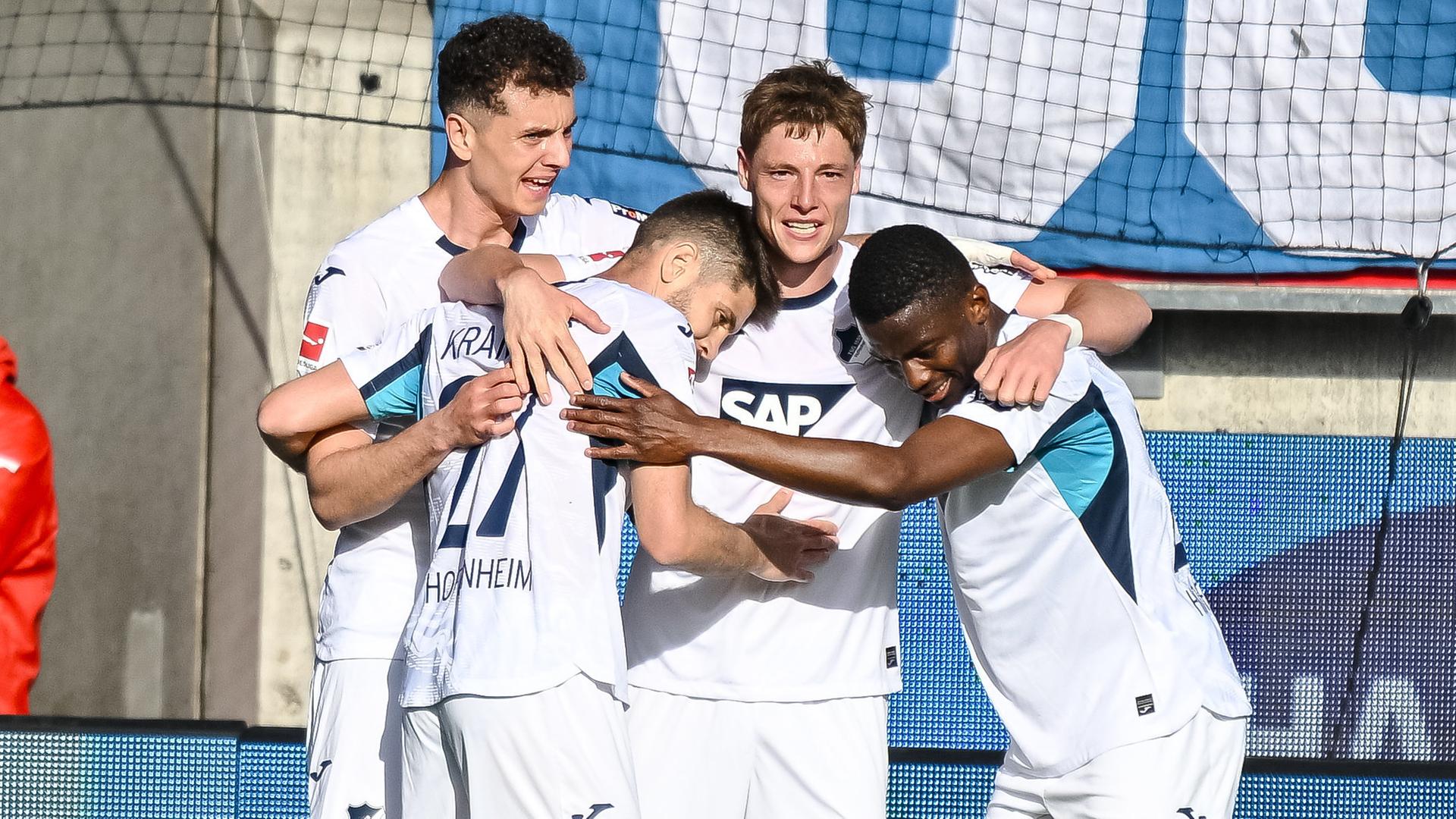Хоффенхайм празднует | dpa/Harry Langer