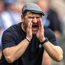 Hamburgs Trainer Steffen Baumgart