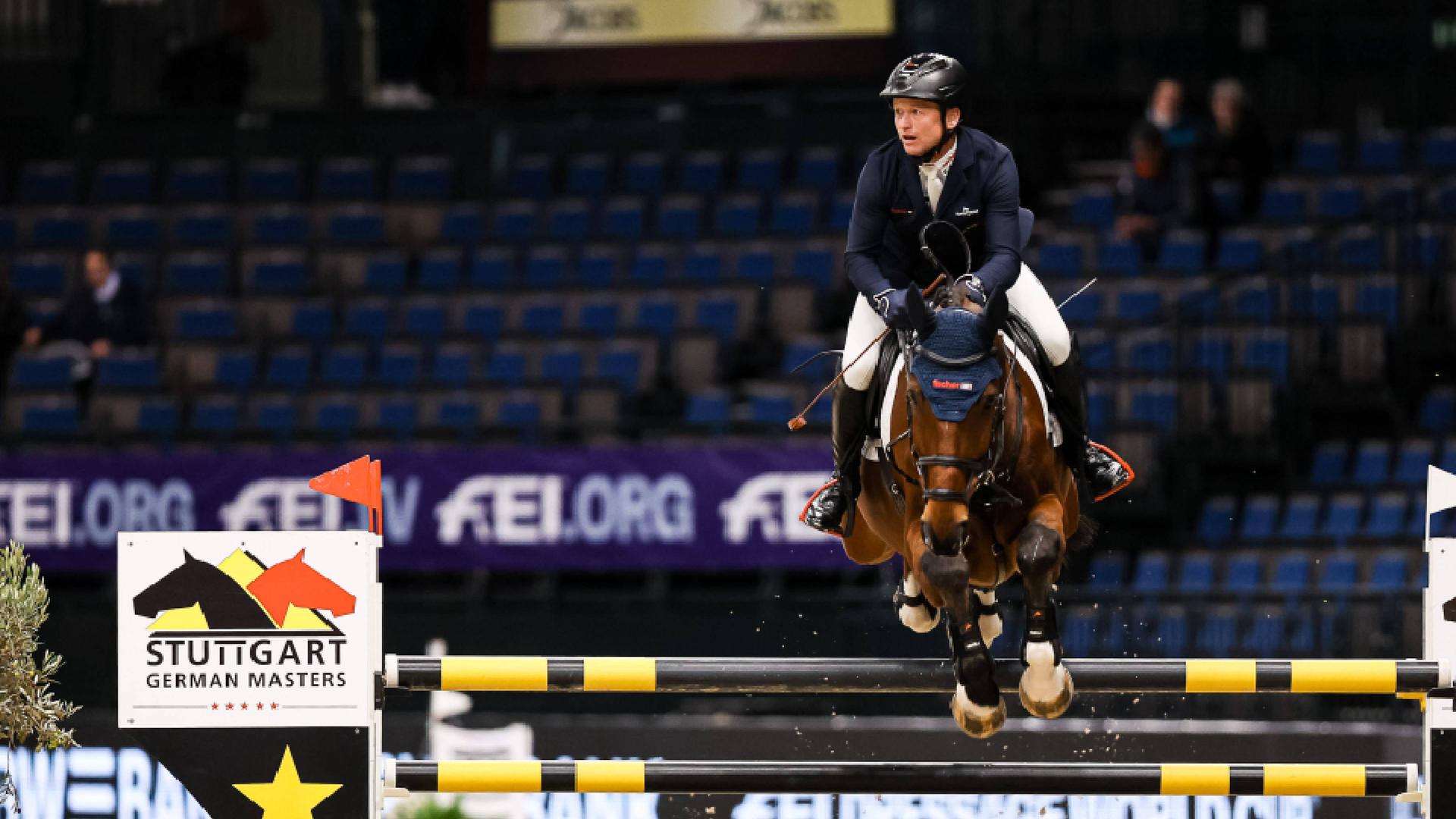 Michael Jung beim Stuttgart German Masters 2024 | IMAGO / Eibner