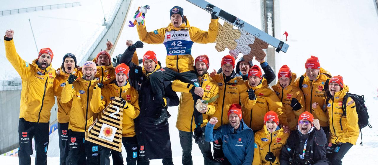 Das DSV-Team zum Abschluss der letzten Saison