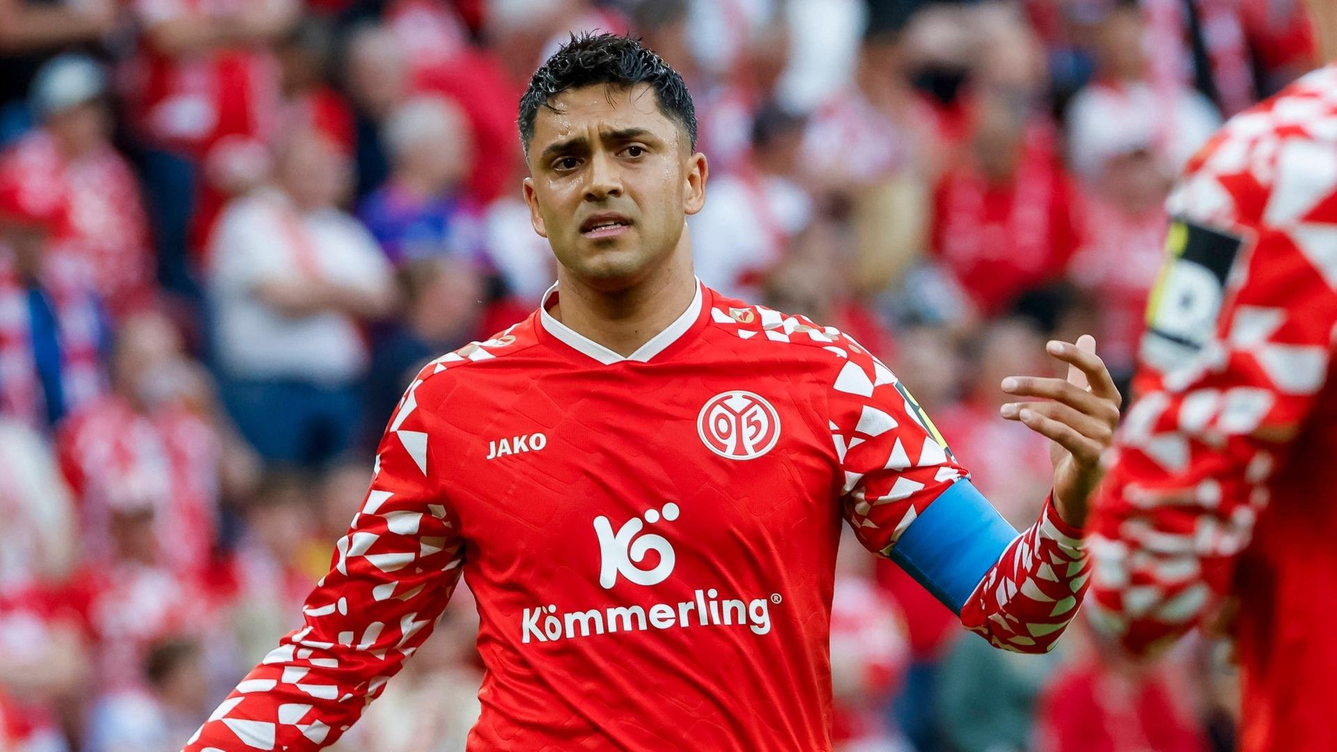 Nadiem Amiri (1. FSV Mainz, 10) , Deutschland, Fussball, 1. Bundesliga, 33.Spieltag, 2025 2026, 1. FSV Mainz vs. 1. FC Union Berlin | IMAGO, STEINSIEK.CH