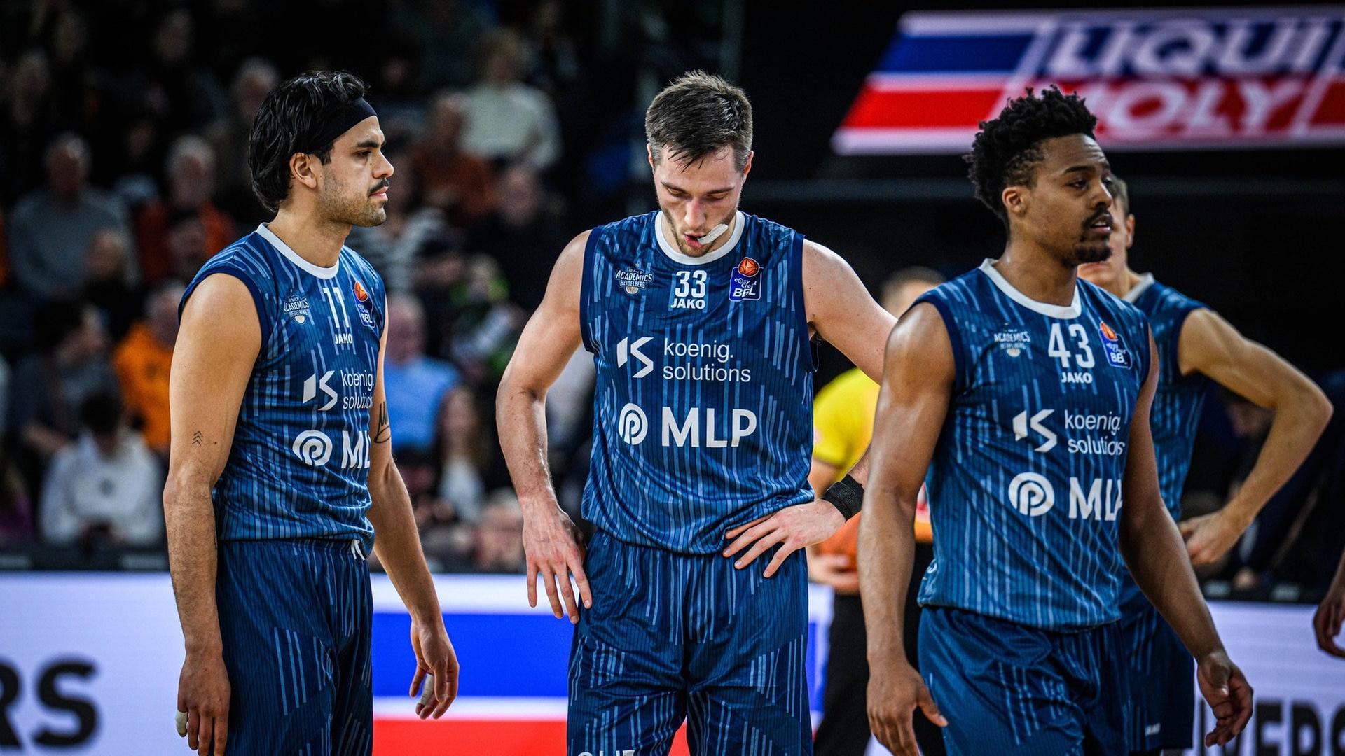 Academics Heidelberg vor Abstieg aus der Basketball-Bundesliga