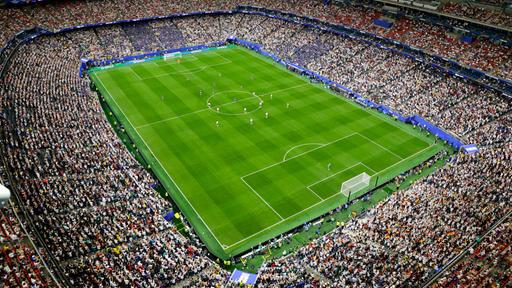 Einblick in das Stadion in Houston beim Spiel Deutschland gegen Curaca0o