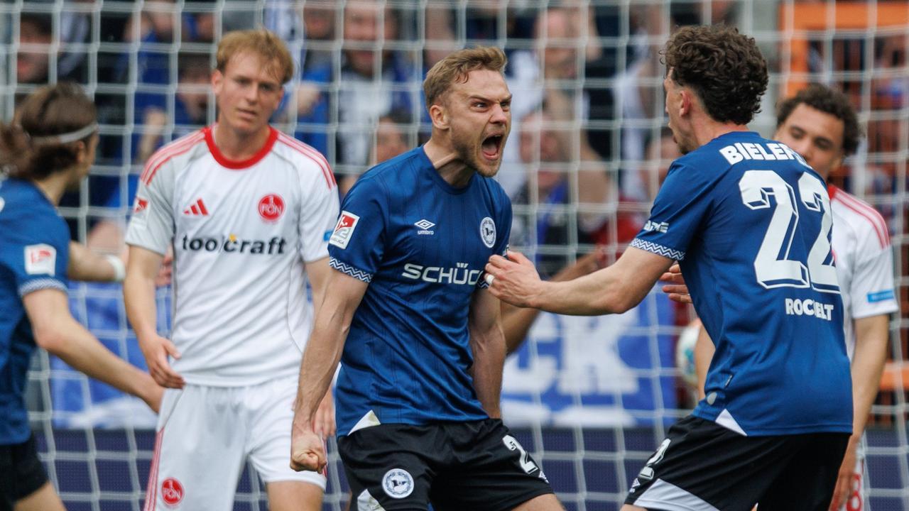 Remis gegen Nürnberg: Handwerkers Hammer rettet Arminia einen Punkt
