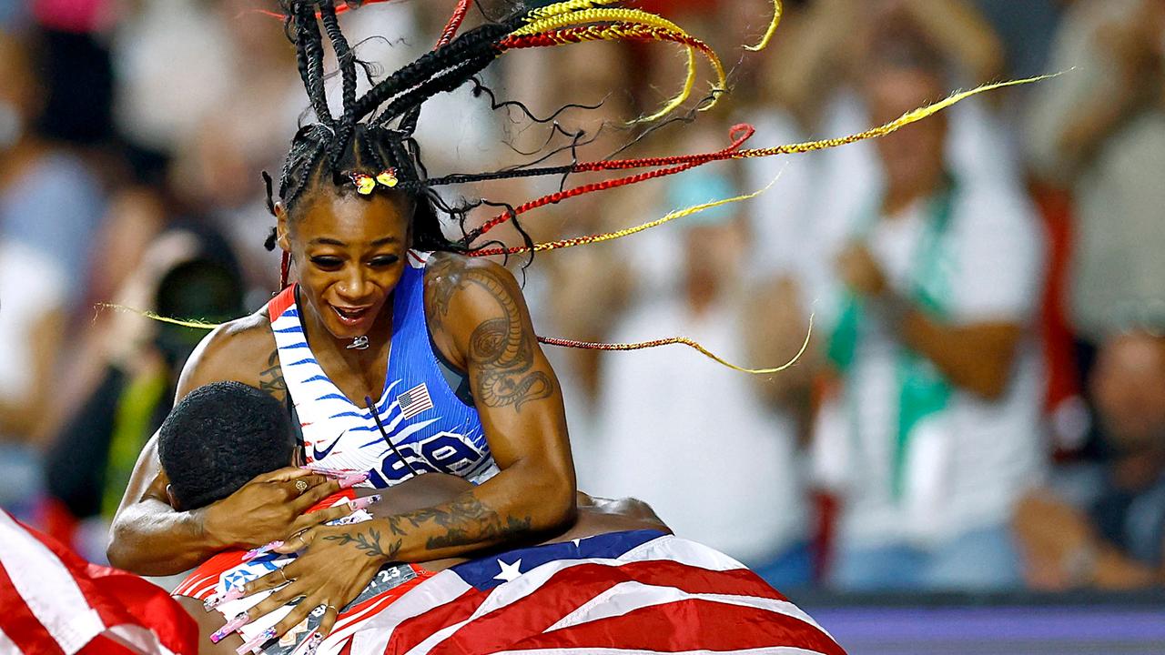 LeichtathletikWM 2023 4x100 m Richardson führt USGirls zu Gold