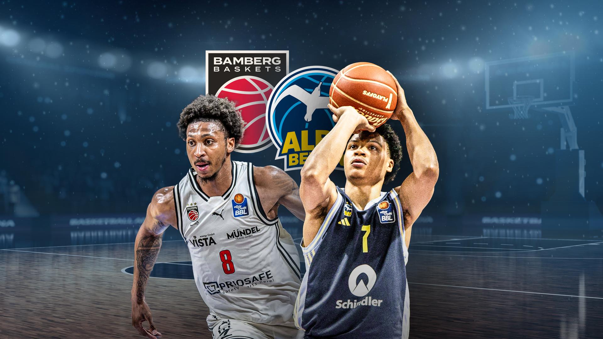 Livestream - BBL-Playoffs: Spiel 3 im Halbfinale - Bamberg Baskets gegen Alba Berlin