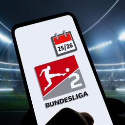 Kalender der 2. Bundesliga für die Saison 2025/26
