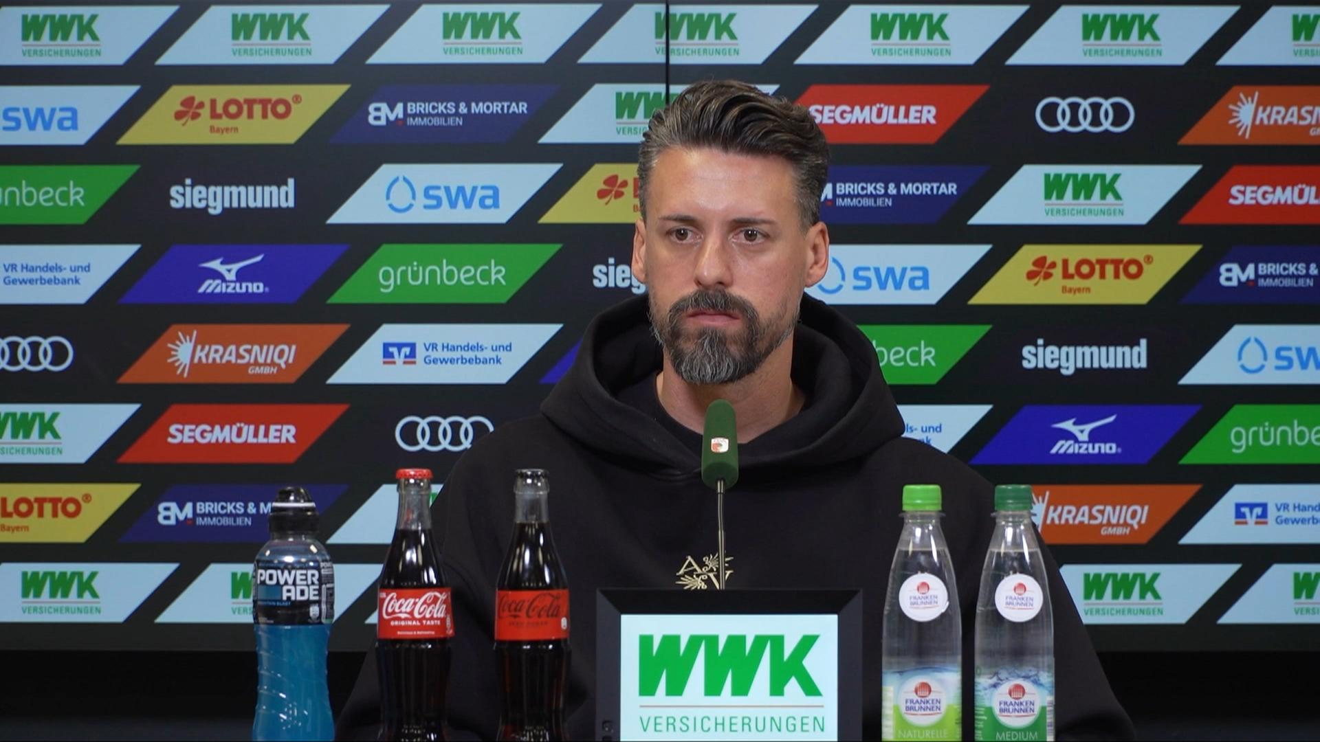 Sandro Wagner auf der PK | ARD