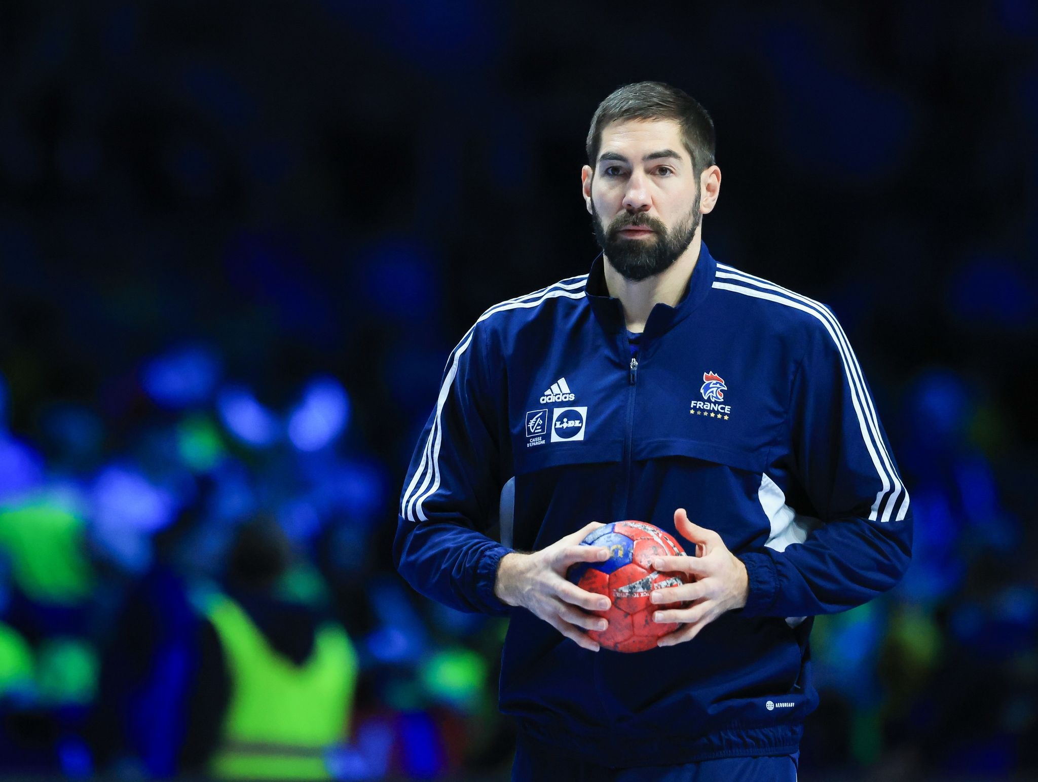 Beendet seine Laufbahn: Der Weltklasse-Handballer Nikola Karabatic. | Jan Woitas/dpa Beendet seine Laufbahn: Der Weltklasse-Handballer Nikola Karabatic.