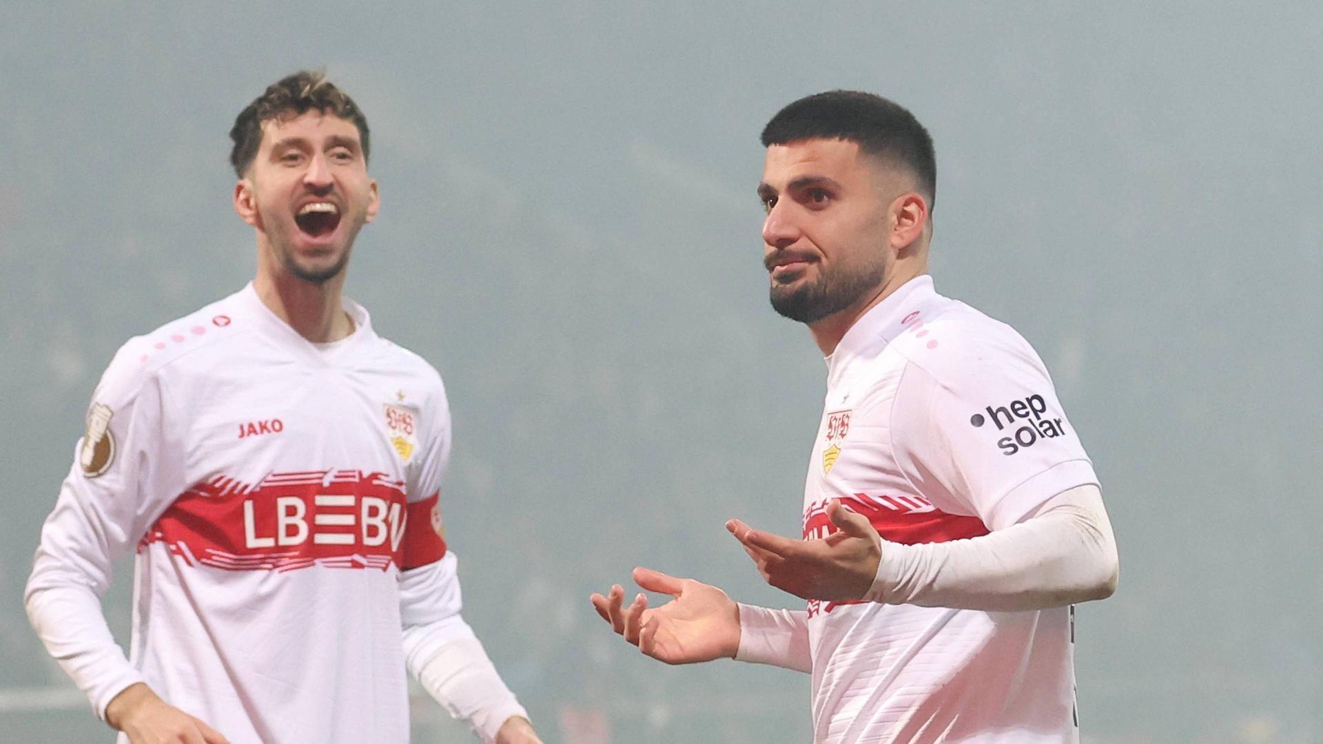 Deniz Undav jubelt | IMAGO/Pressefoto Baumann