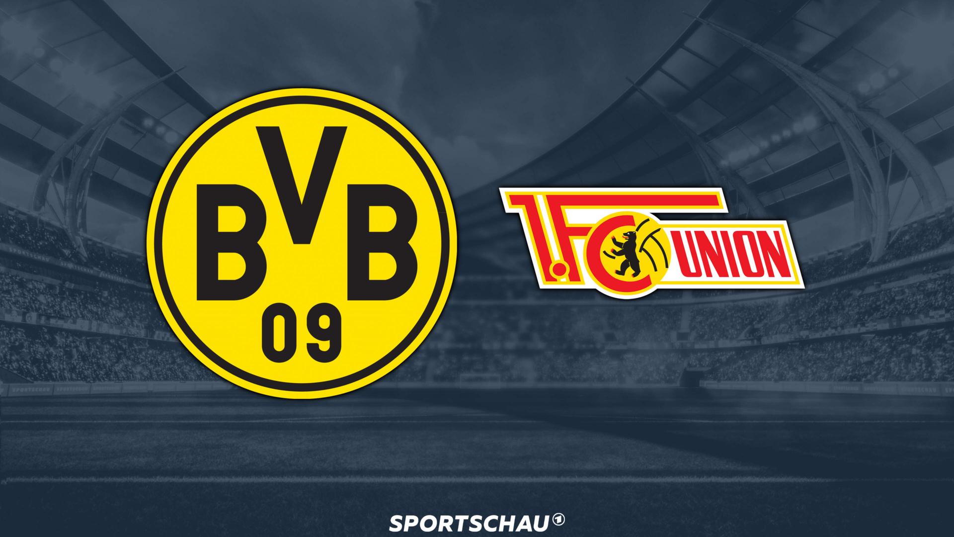 Logo Borussia Dortmund gegen 1. FC Union Berlin | ARD