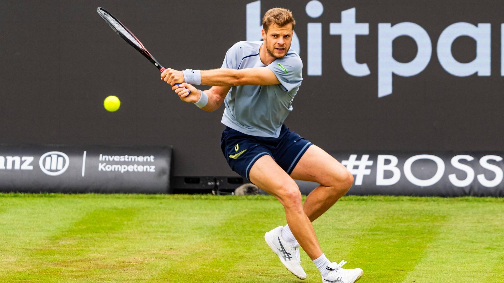 Aus im Achtelfinale: Hanfmann unterliegt Bellucci