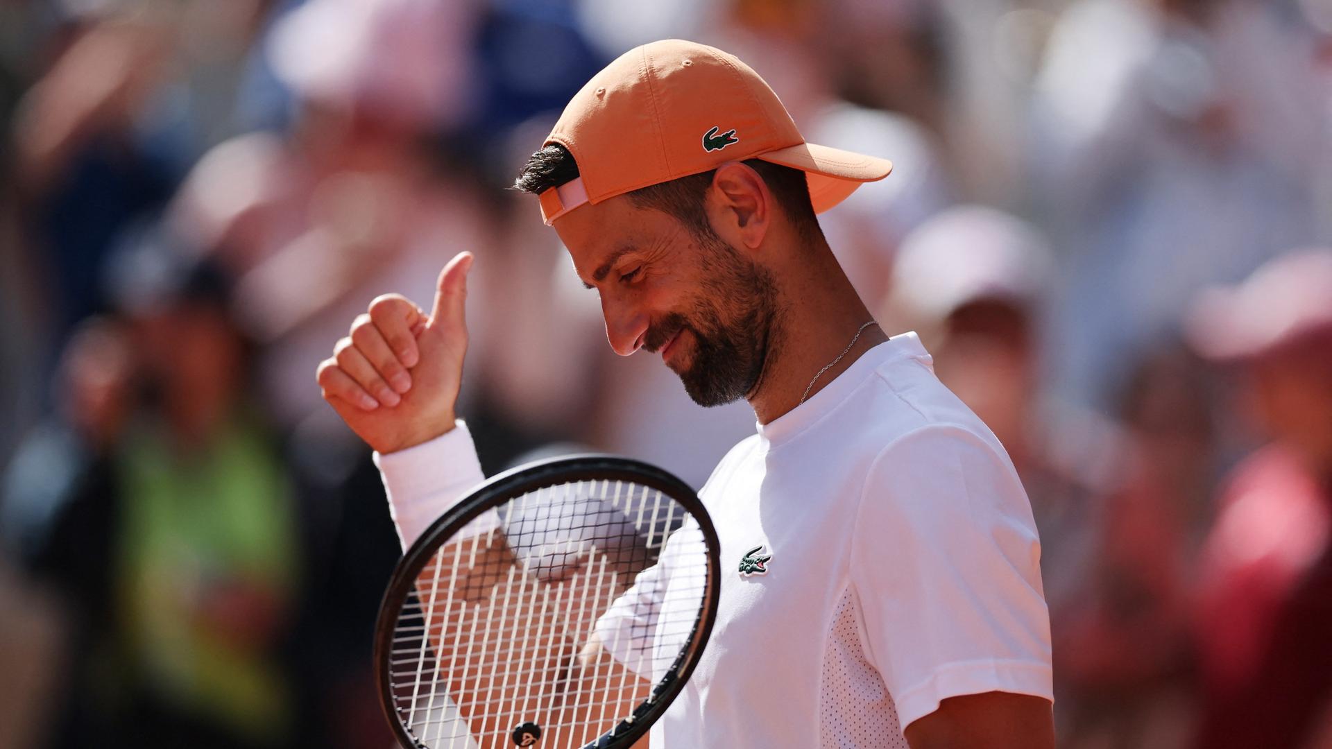Jetzt live - Djokovic startet gegen Franzosen in die French Open