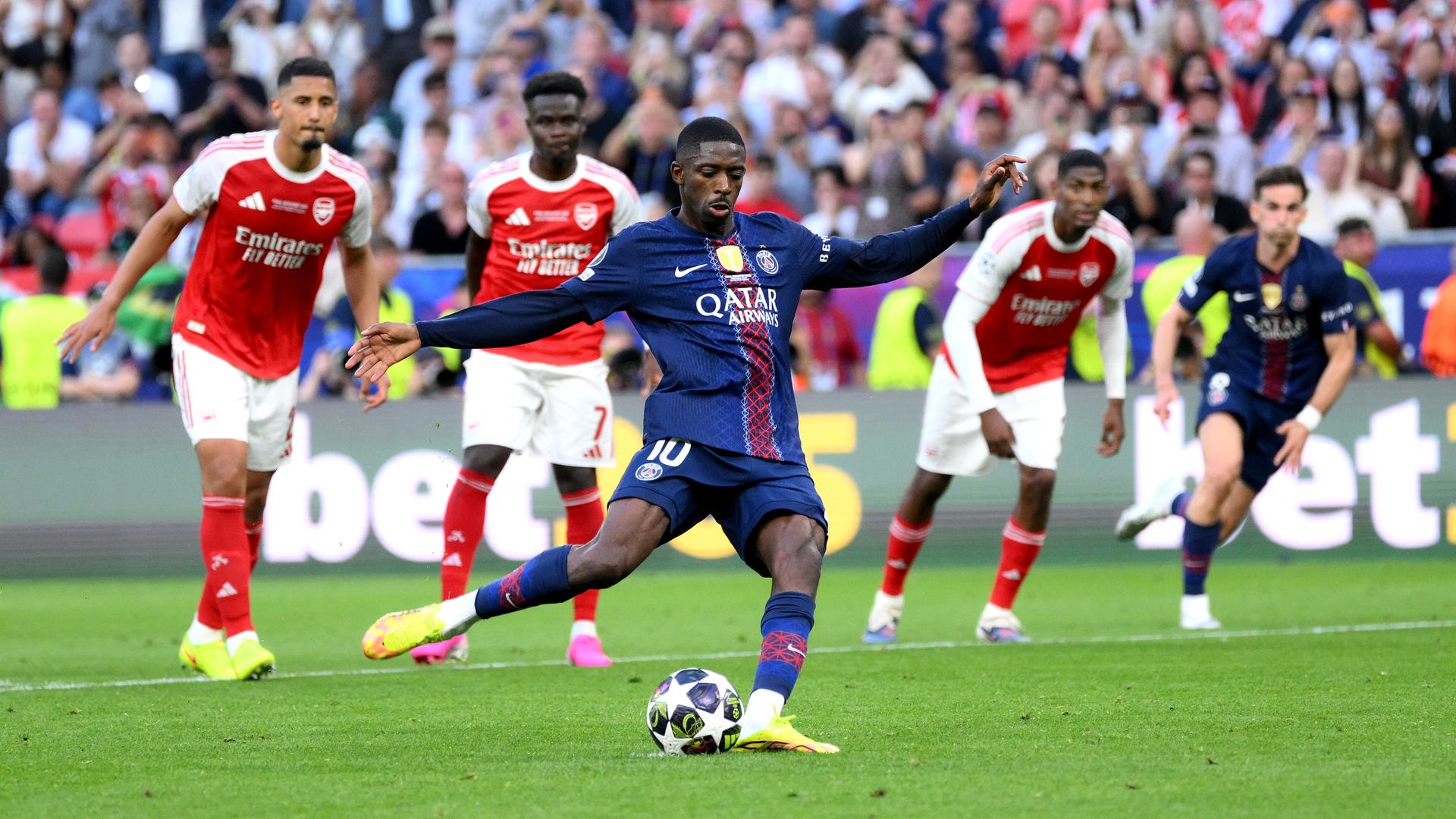 Champions-League-Finale live - Elfmeterschießen zwischen PSG und Arsenal