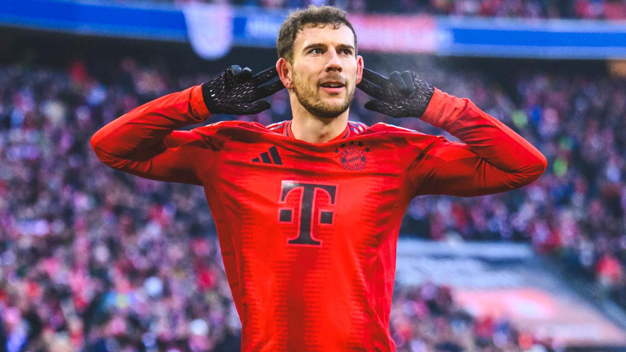 Münchens Leon Goretzka jubelt über seinen Treffer zum 1:0. | dpa