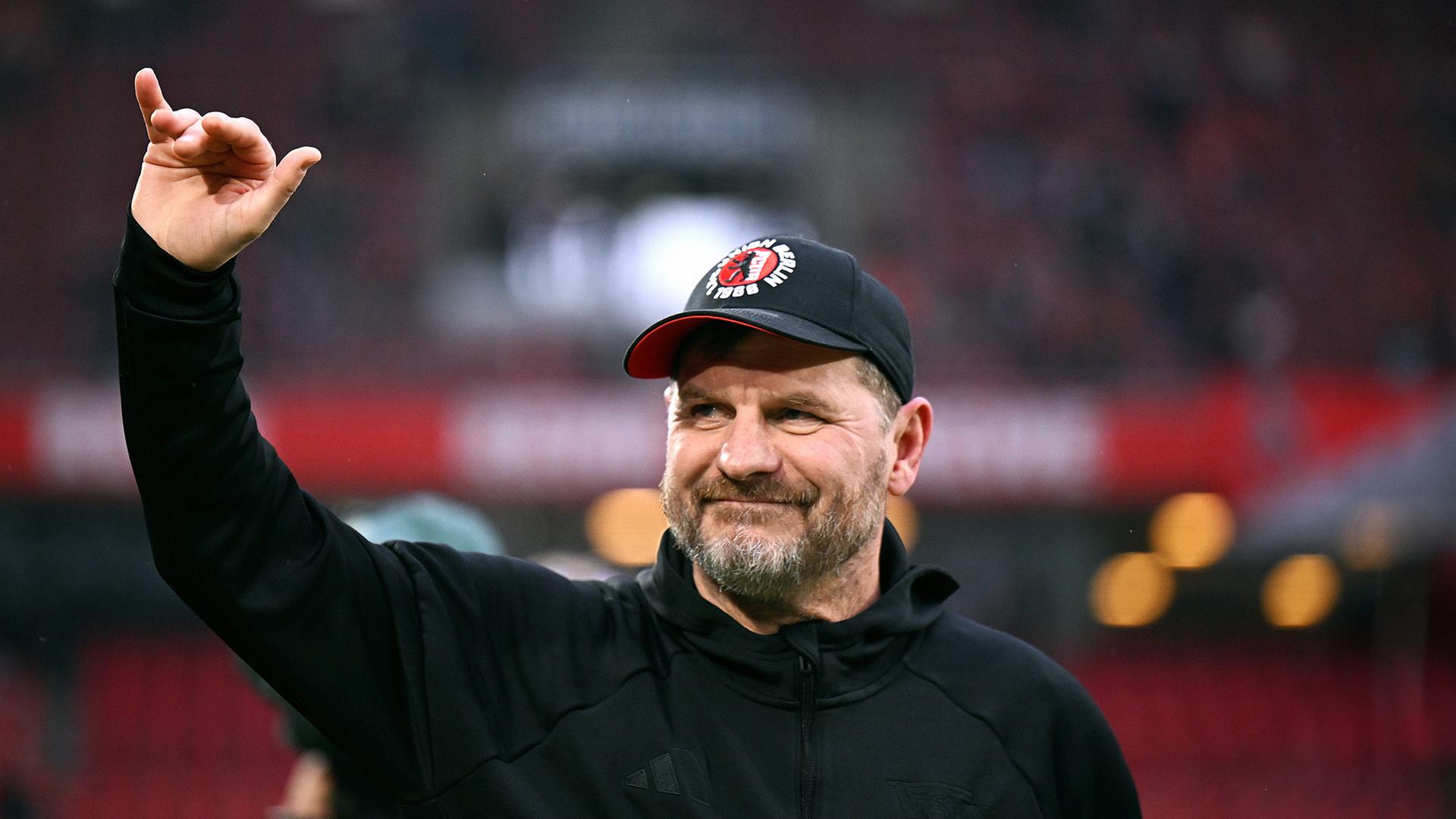 Union-Trainer Steffen Baumgart. / imago images/Uwe Kraft | imago images/Uwe Kraft