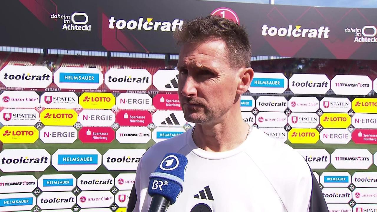 Nürnberg-Trainer Miroslav Klose: 