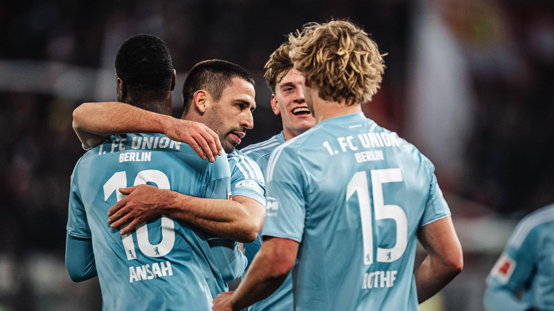 Jubel bei Union Berlin (imago images/Justus Stegemann) | imago images/Justus Stegemann