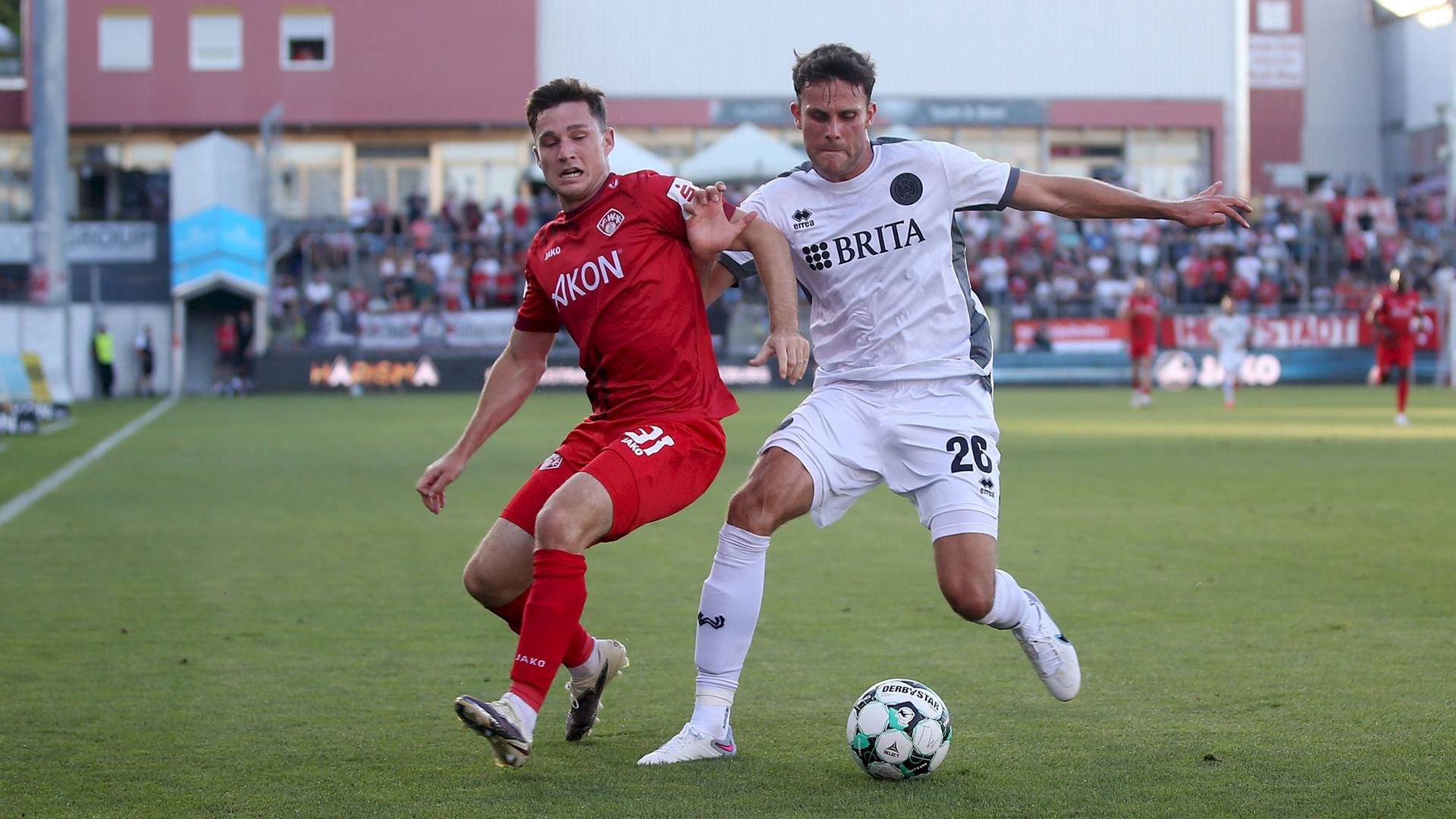 Würzburer Kickers fegen Wiesbaden vom Platz