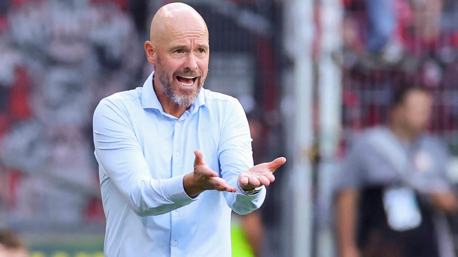 Frust bei Leverkusens Trainer Erik ten Hag | IMAGO/DeFodi Images