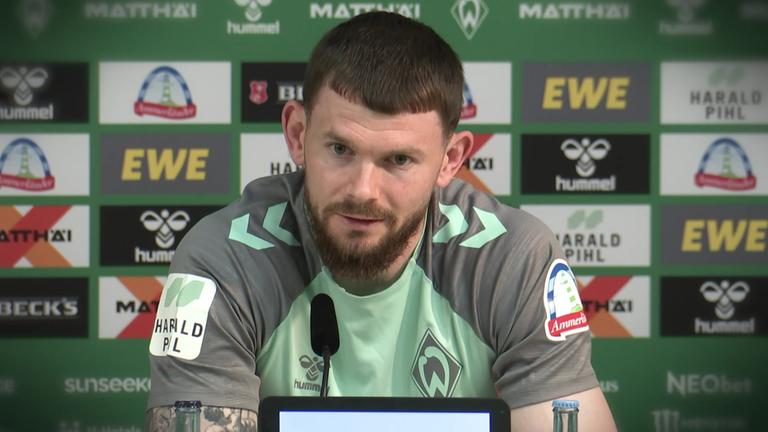 Werder Spieler Oliver Burke im Interview.