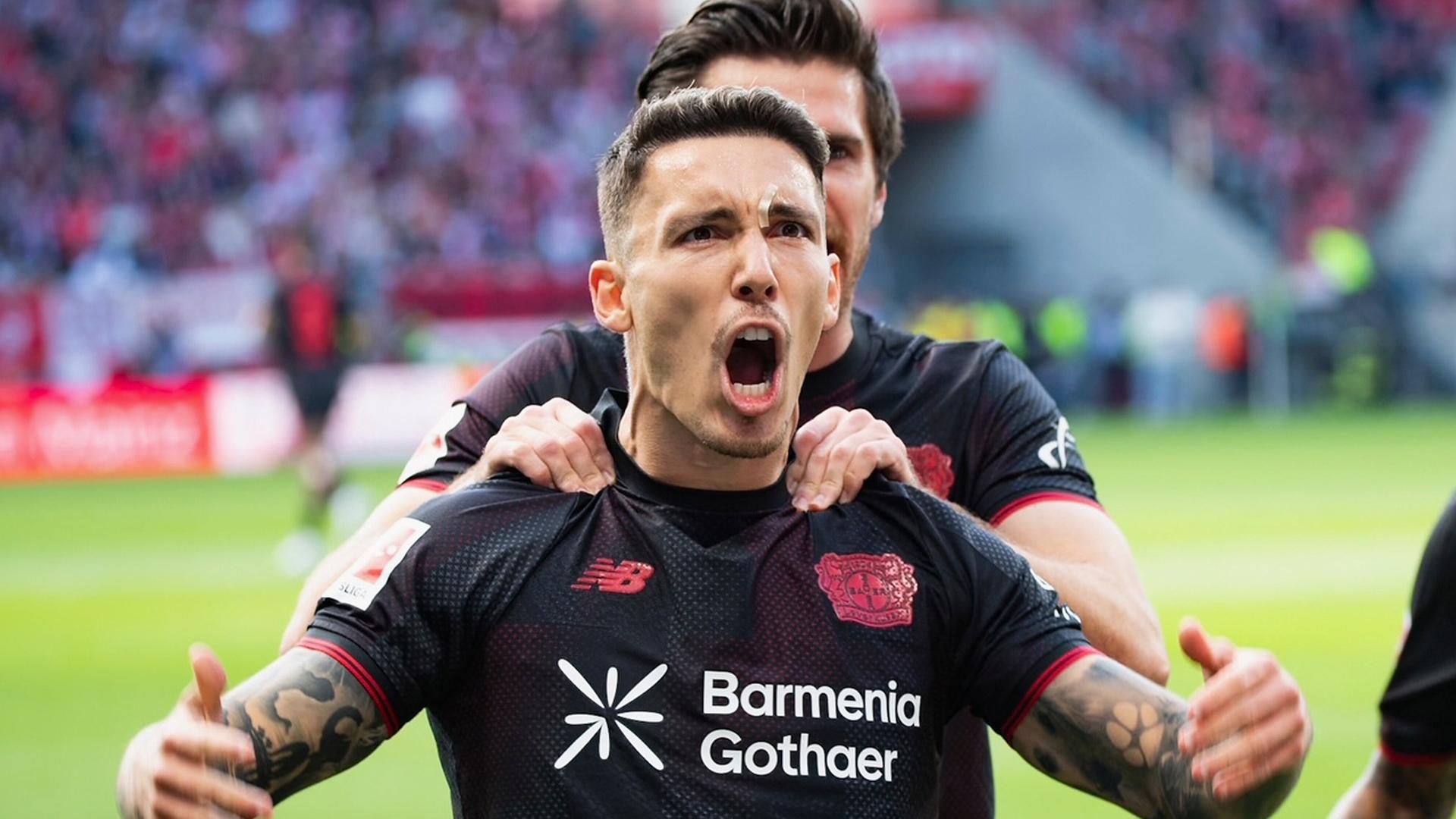 Will auch in Lissabon jubeln: Alejandro Grimaldo von Bayer 04 Leverkusen | ddp/HMB Media/HMB Media