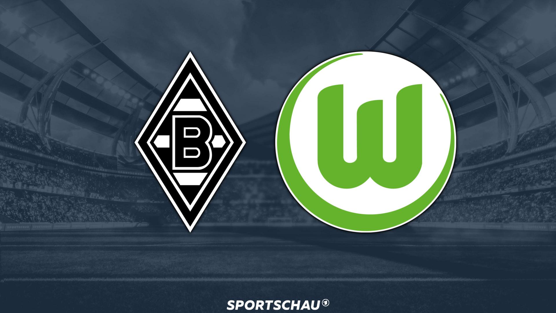 Logo Borussia Mönchengladbach gegen VfL Wolfsburg | ARD