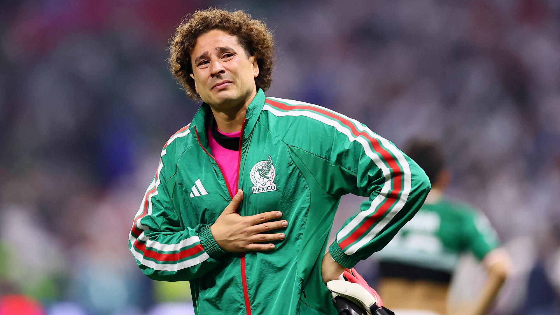 Mexikos Guillermo Ochoa emotional nach dem WM-Aus | REUTERS