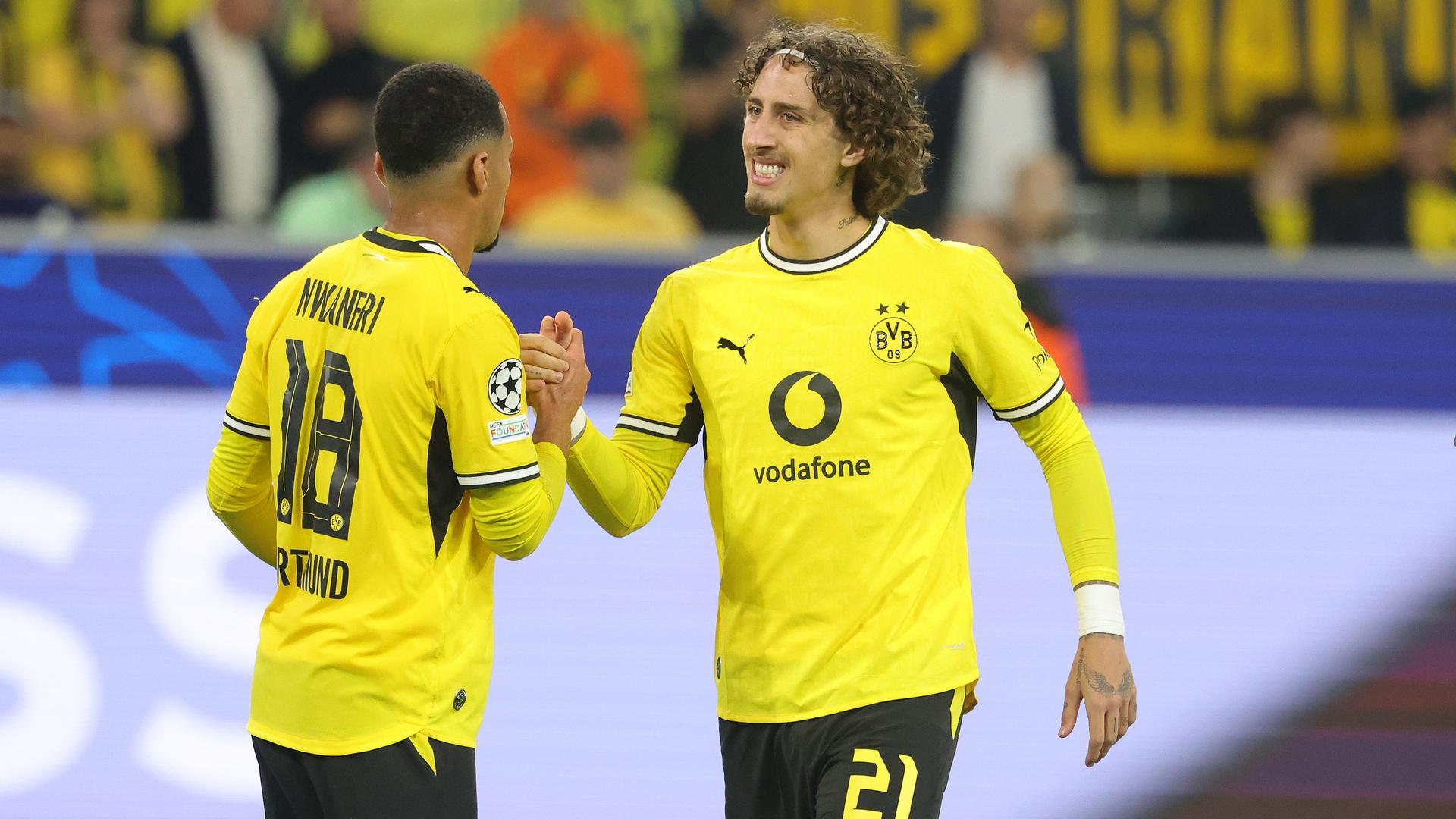 Geben sie die nötigen Offensiv-Impulse? Ethan Nwaneri (l.) und Fabio Silva | firo sportphoto/Jürgen Fromme